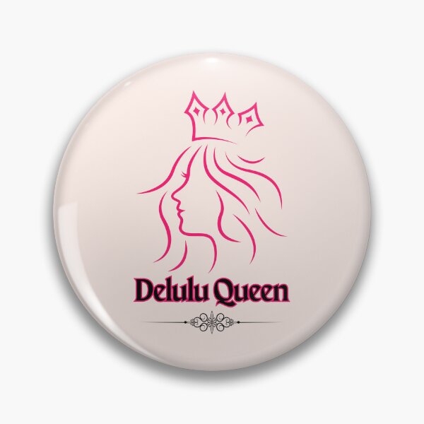 Item preview, Delulu Queen – Ruler of Unrealistic Dreams designed and sold by Inkworksbyshery.