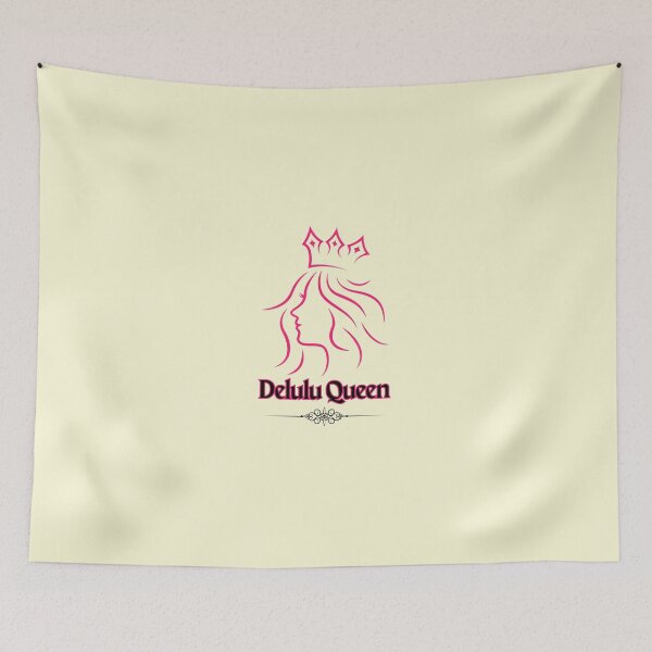 Item preview, Delulu Queen – Ruler of Unrealistic Dreams designed and sold by Inkworksbyshery.