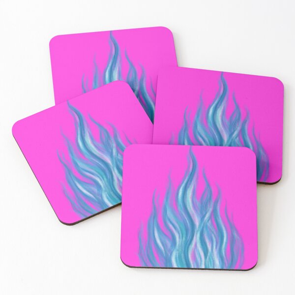 Item preview, Fire flames (Blue) designed and sold by Scarlet Swan.