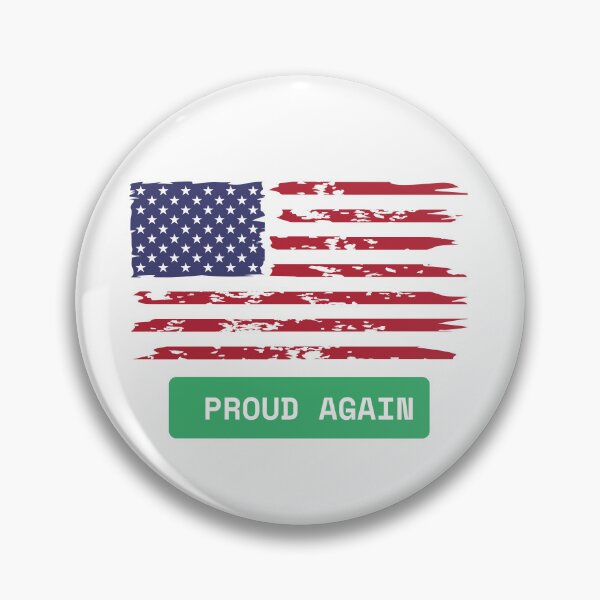 Item preview, Red, White, and Proud – Proud Again, embracing the values that make America great designed and sold by Pshemo_ComArt.