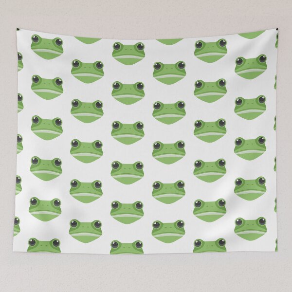 Item preview, Frog face designed and sold by jazzydevil.