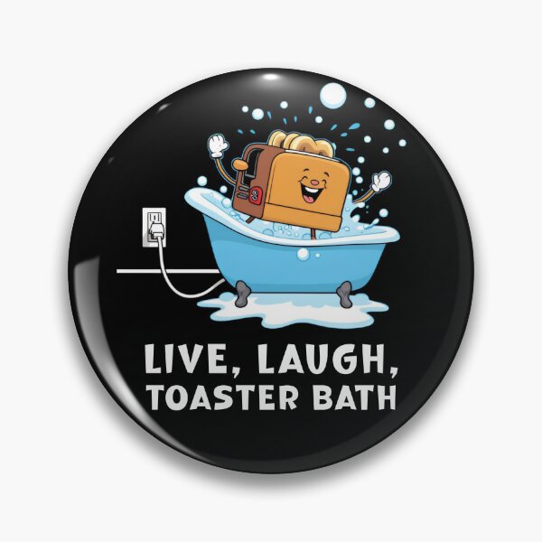 Item preview, Live Laugh Toaster Bath  designed and sold by ArtFromBeyond.