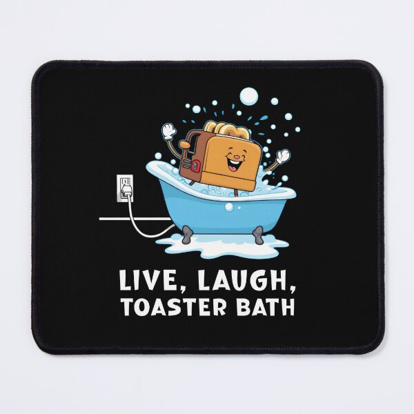 Item preview, Live Laugh Toaster Bath designed and sold by ArtFromBeyond.