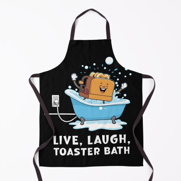 Item preview, Live Laugh Toaster Bath designed and sold by ArtFromBeyond.