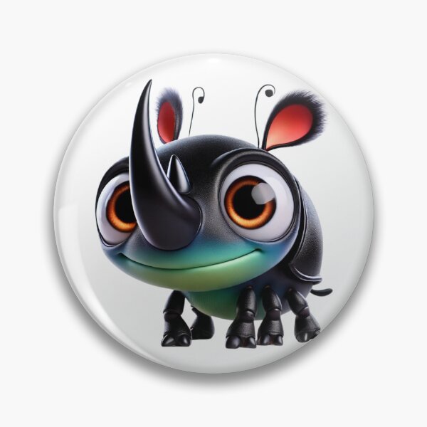 Item preview, Adorable Rhino Beetle designed and sold by Sillytoe.