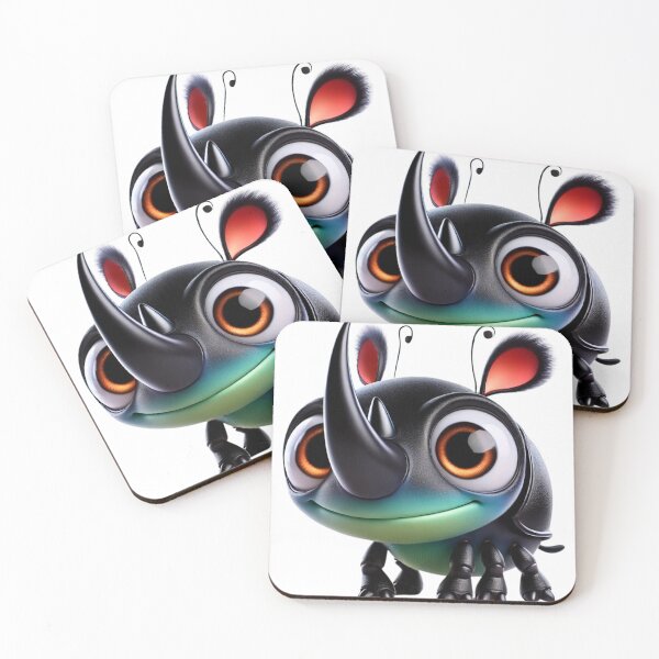 Item preview, Adorable Rhino Beetle designed and sold by Sillytoe.