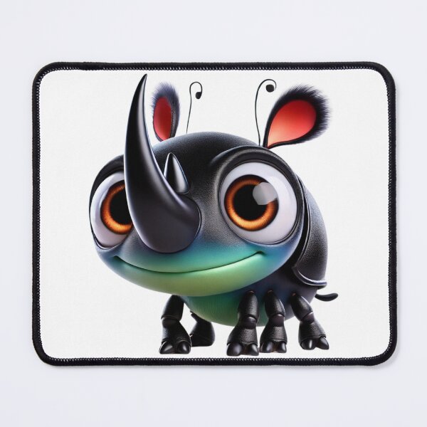 Item preview, Adorable Rhino Beetle designed and sold by Sillytoe.