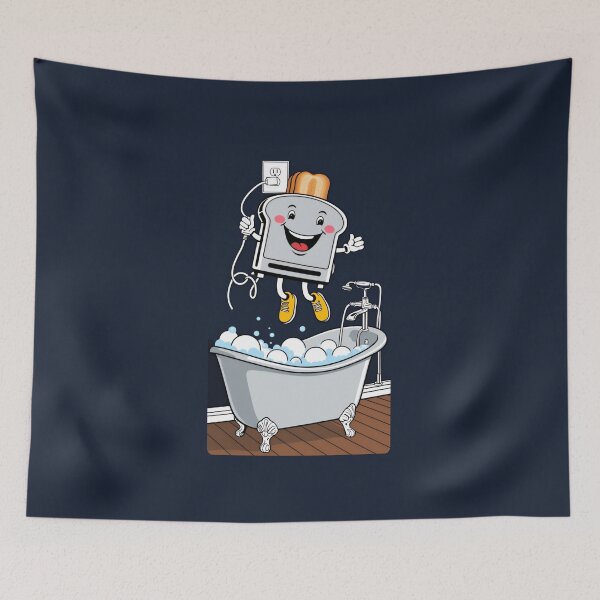 Item preview, Live Laugh Toaster Bath  designed and sold by ArtFromBeyond.