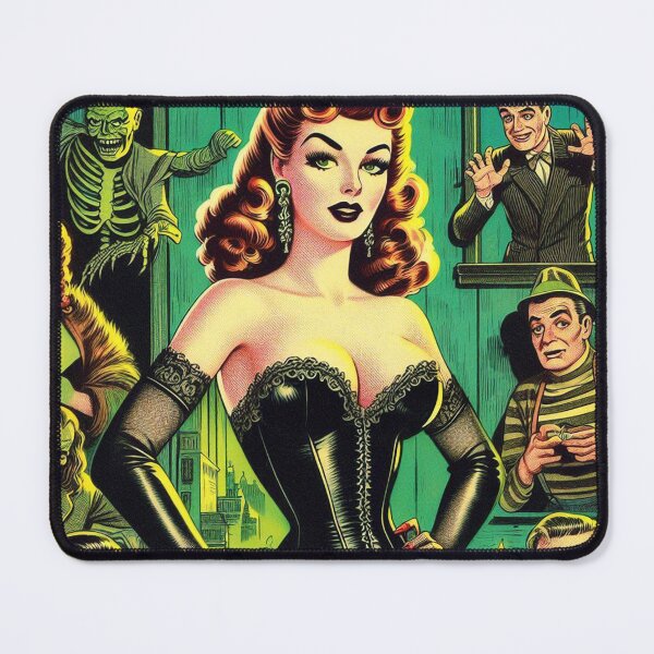 Item preview, Retro Goth Pinup designed and sold by PulpVintage.