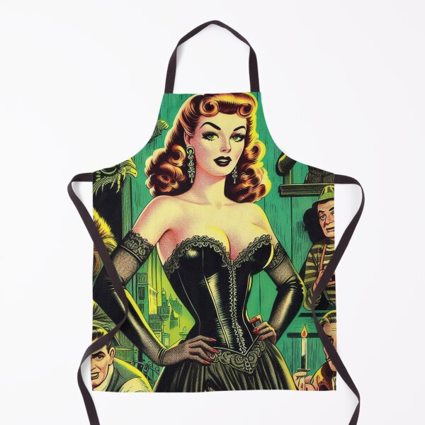 Item preview, Retro Goth Pinup designed and sold by PulpVintage.
