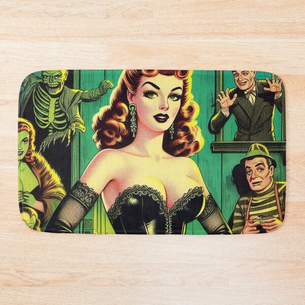 Item preview, Retro Goth Pinup designed and sold by PulpVintage.