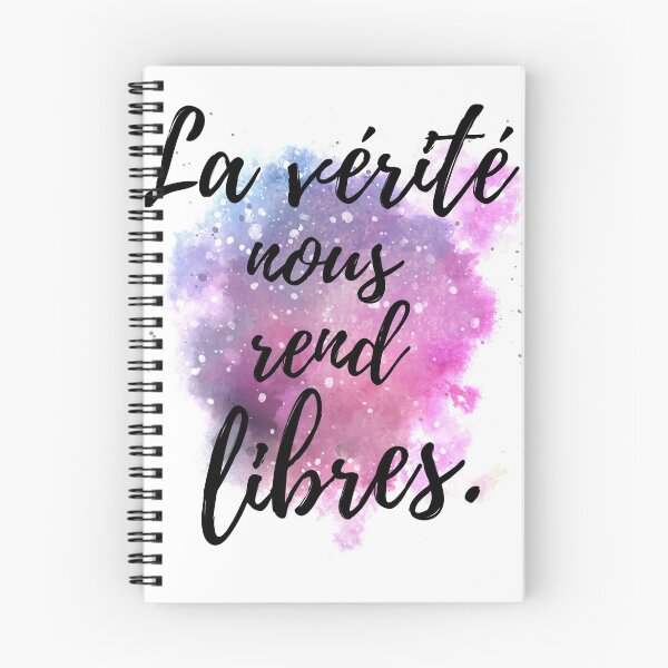 Item preview, La Verite Nous Rend Libres - French quote designed and sold by Bebichic.