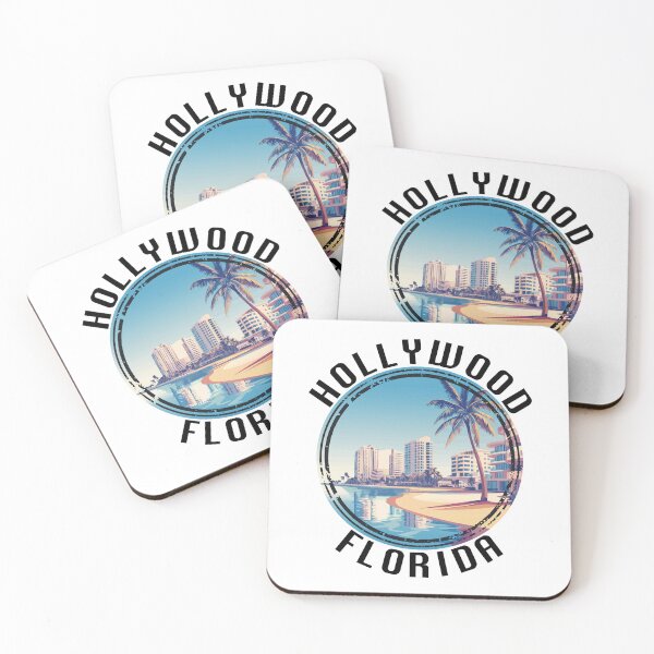 Item preview, Hollywood - Florida (with Black Lettering) designed and sold by VelvetRoom.