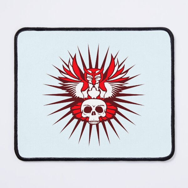 Item preview, Owl Cool Skull Halloween Tattoo Design Decorative designed and sold by shirt-o-mat.