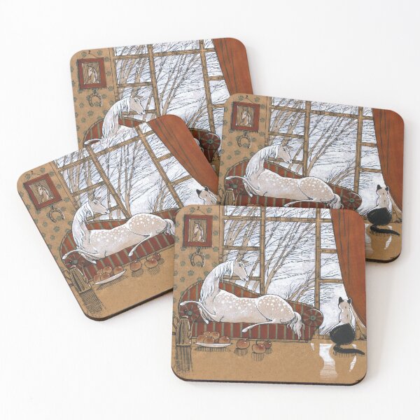 Item preview, Junto a la ventana, esperando la nieve designed and sold by KatyaBauman.