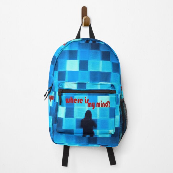 Item preview, Where Is My Mind? Retro Aesthetic Blue Wall Art designed and sold by lunar-artspace.