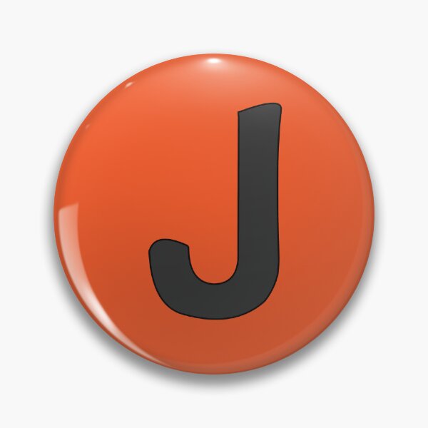 Item preview, letter j black designed and sold by ZiphGames.