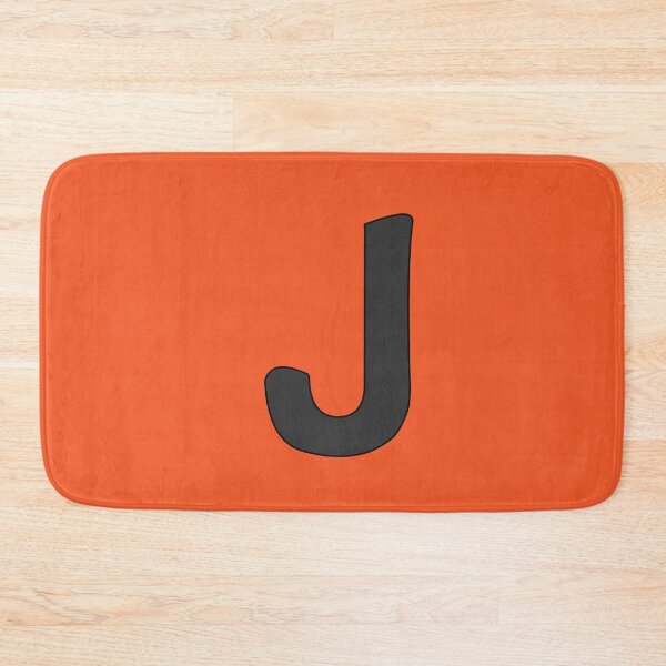 Artikelvorschau, Buchstabe j schwarz entworfen und verkauft von ZiphGames.