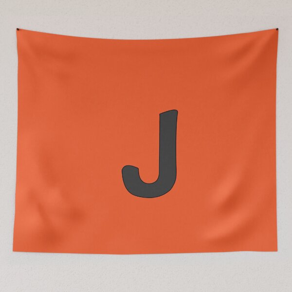 Item preview, letter j black designed and sold by ZiphGames.