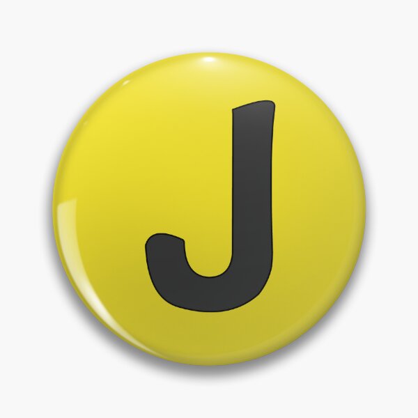 Item preview, letter j black designed and sold by ZiphGames.