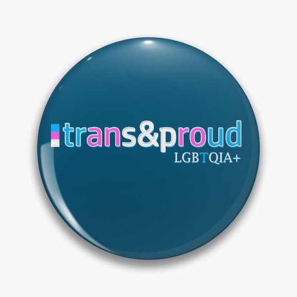 Item preview, Trans and Proud (Version 1) - Pride Collection designed and sold by NatsuFan.