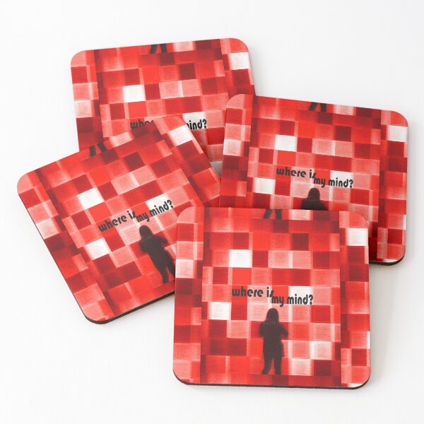 Item preview, Where Is My Mind - Retro Aesthetic Art Vintage Red designed and sold by lunar-artspace.