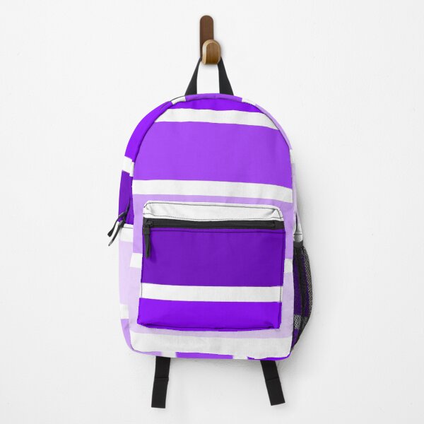 Item preview, Purple and white stripes  designed and sold by YourExpressions.