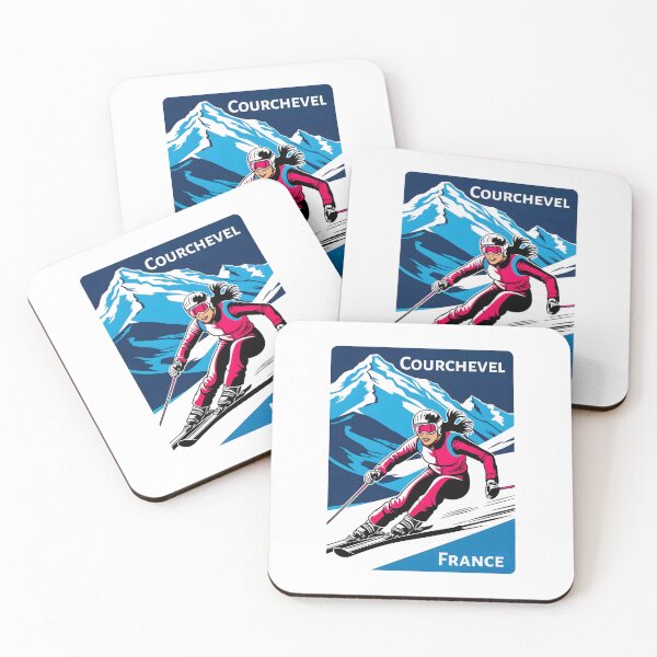 Item preview, Courchevel - Les 3 Vallées - France  designed and sold by GoodOldVintage.