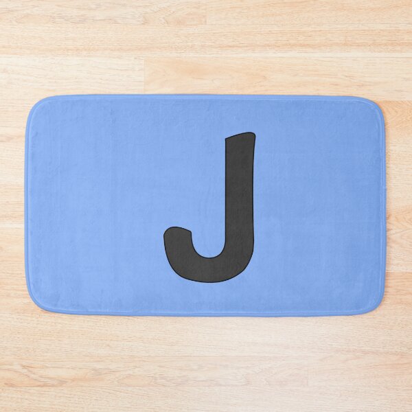 Artikelvorschau, Buchstabe j schwarz entworfen und verkauft von ZiphGames.