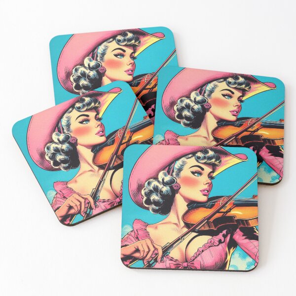 Item preview, Pink Cowgirl designed and sold by PulpVintage.