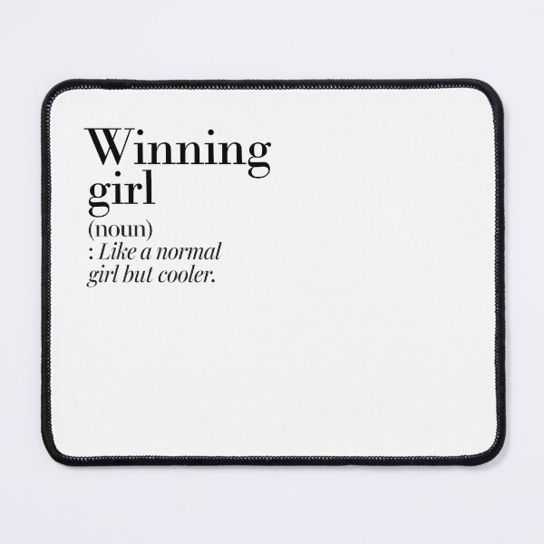 Item preview, Winning Girl Definition - Funny Winning Lover designed and sold by Watsonarts.