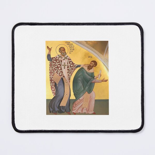 Item preview, Saint Nicholas VS Arius designed and sold by DDesignCo.