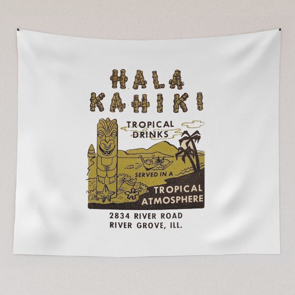 Item preview, Vintage Hala Kahiki - River Grove, Illinois designed and sold by QuayTradingCo.