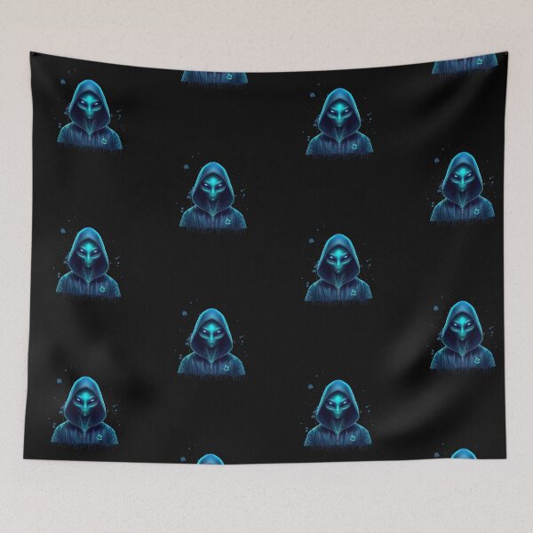 Item preview, Celestial Cloak: Alien Hooded Shirt designed and sold by GEM STYLE.