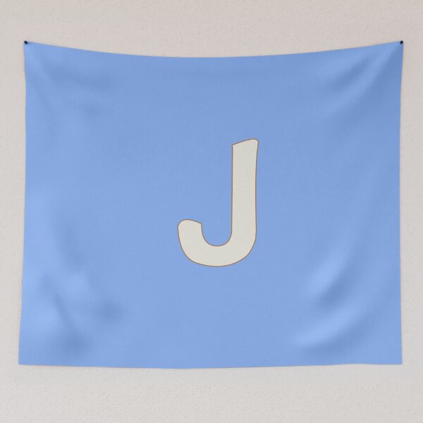 Item preview, letter j white designed and sold by ZiphGames.