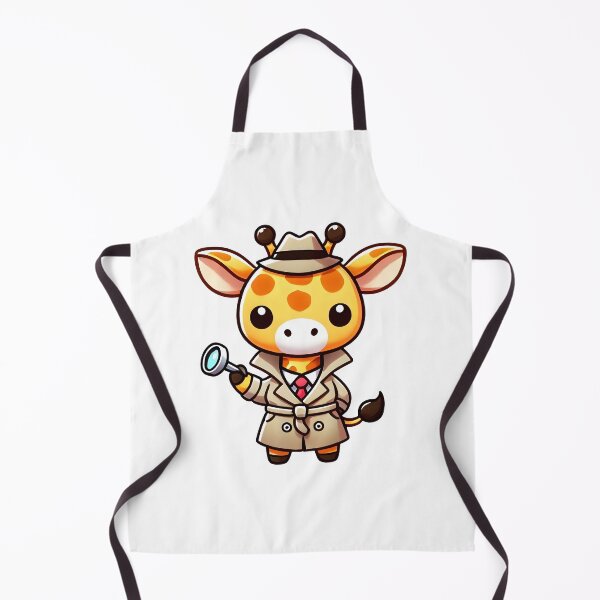 Item preview, Detective giraffe kawaii and chibi designed and sold by AdrianMDesigns.