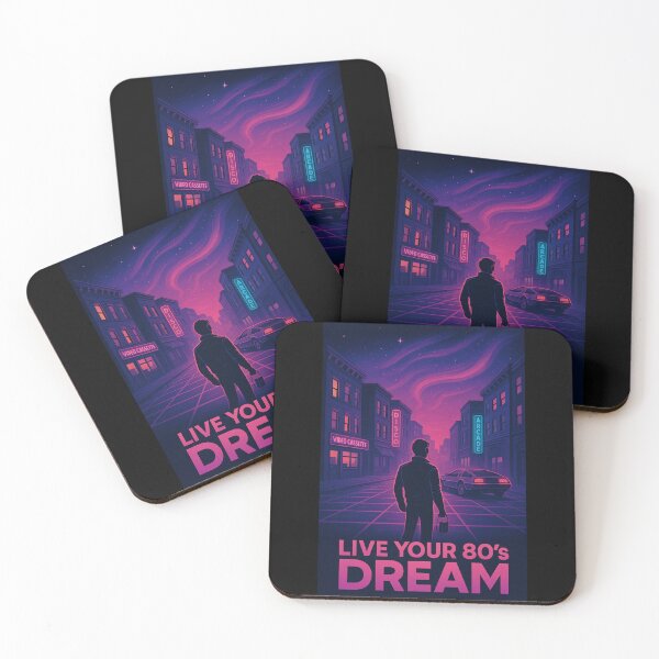 Item preview, LIVE YOUR 80's DREAM designed and sold by VibeTwist.