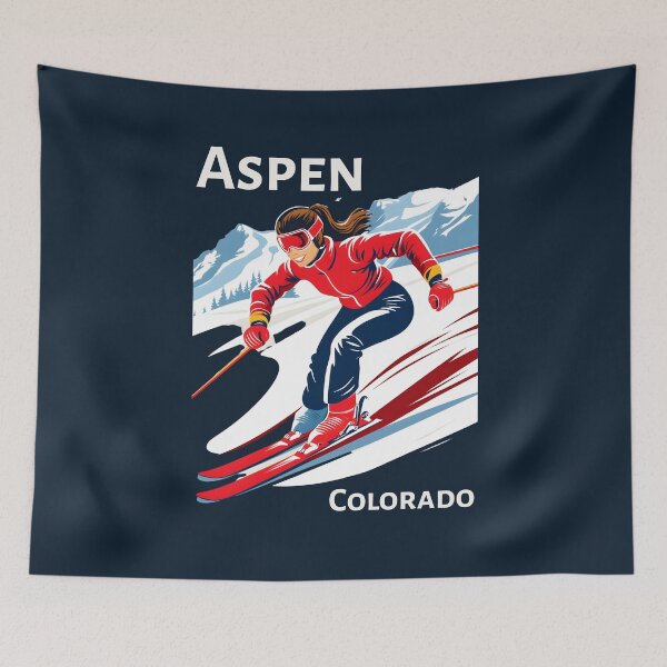 Artikelvorschau, Aspen - Colorado entworfen und verkauft von GoodOldVintage.