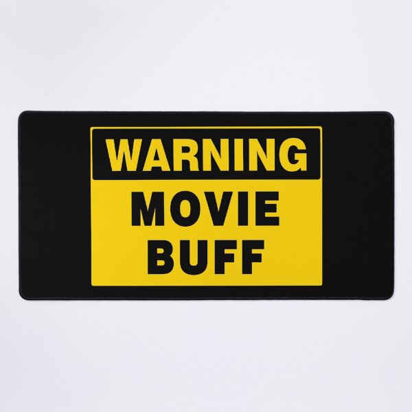Item preview, WARNING SIGN, MOVIE BUFF, INDUSTRIAL SIGNAGE, FUNNY designed and sold by AASparksDesigns.
