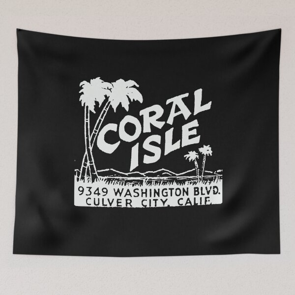 Item preview, Vintage Coral Isle - Culver City, California designed and sold by QuayTradingCo.