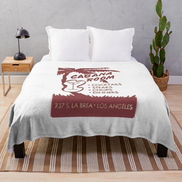 Item preview, Vintage Cabana Room - Los Angeles, California designed and sold by QuayTradingCo.