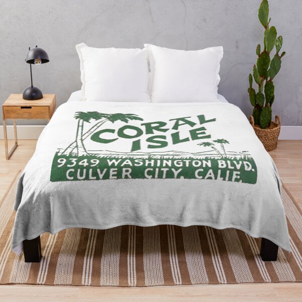 Item preview, Vintage Coral Isle - Culver City, California designed and sold by QuayTradingCo.