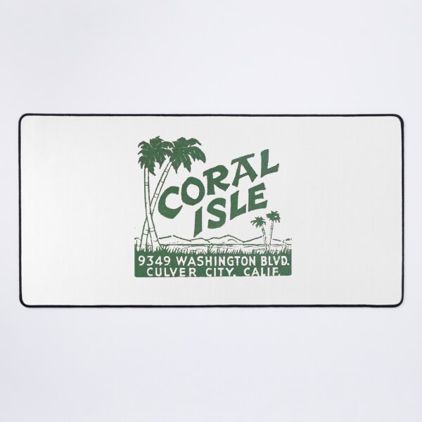 Item preview, Vintage Coral Isle - Culver City, California designed and sold by QuayTradingCo.