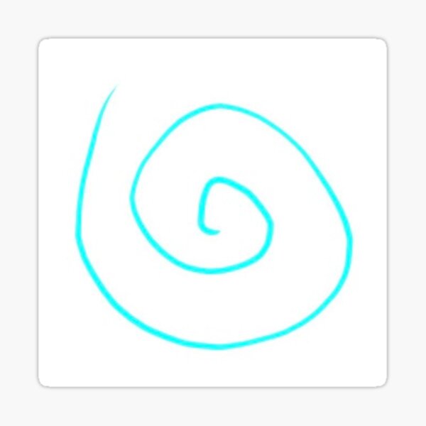 Artikel-Vorschau von Nur ein Cyan-Wirbel, designt und verkauft von KaleChub.