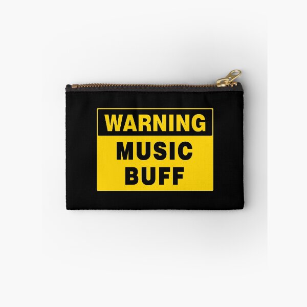 Item preview, WARNING SIGN, MUSIC BUFF, INDUSTRIAL SIGNAGE, FUNNY designed and sold by AASparksDesigns.