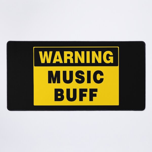 Item preview, WARNING SIGN, MUSIC BUFF, INDUSTRIAL SIGNAGE, FUNNY designed and sold by AASparksDesigns.