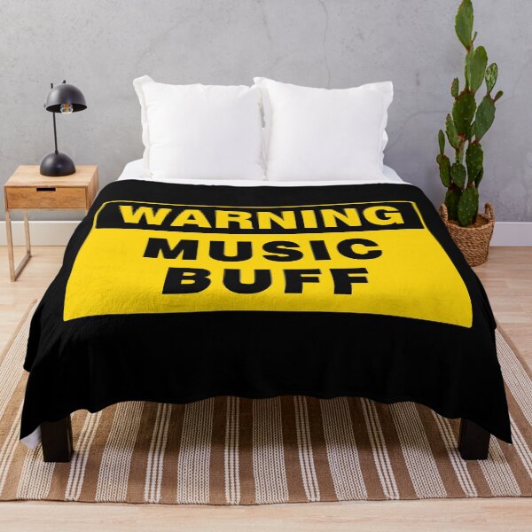 Item preview, WARNING SIGN, MUSIC BUFF, INDUSTRIAL SIGNAGE, FUNNY designed and sold by AASparksDesigns.
