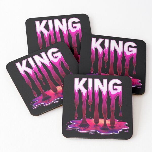 Item preview, King C.L.S King Drip | Light Pink | Flamingo Pink | Violet | Black | Red designed and sold by Kingcls.