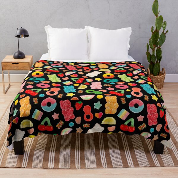 Item preview, Candy Print in Black designed and sold by doodlebymeg.