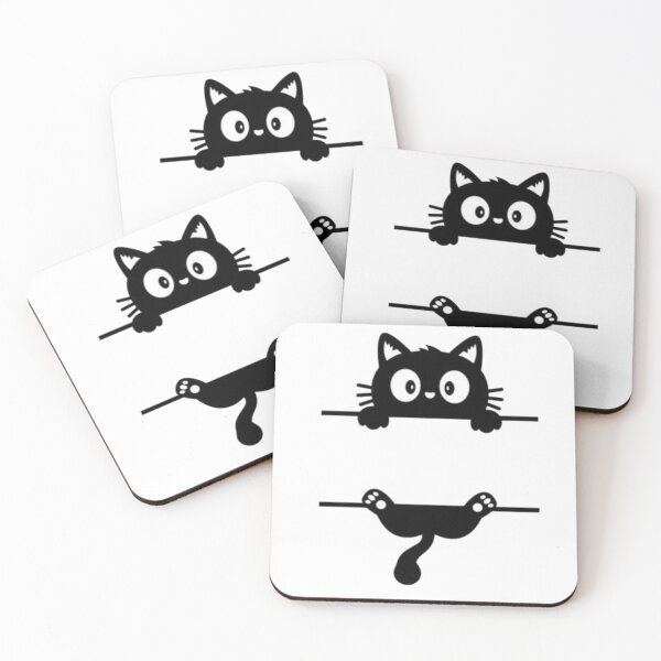 Item preview, The Peeping Cat designed and sold by littlepuppipet.